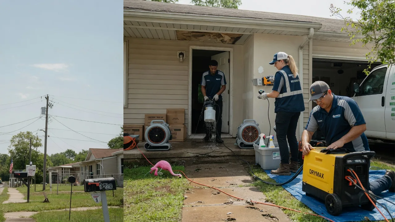 Storm Damage Water Removal in Burbank, OH near me